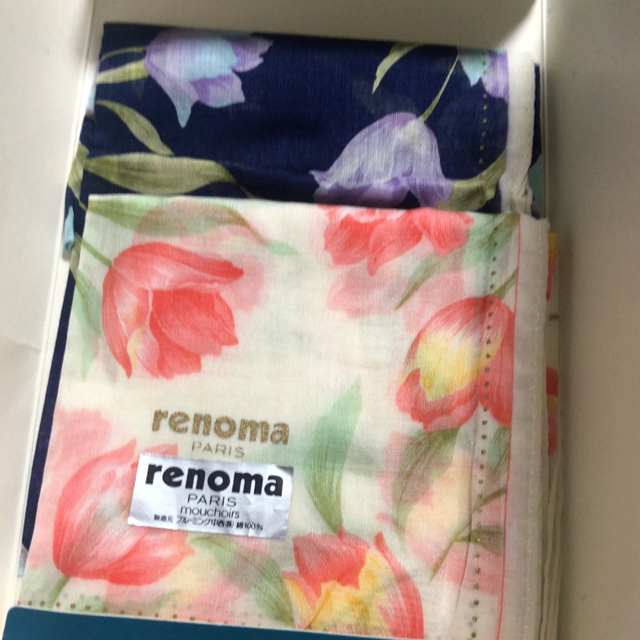 RENOMA(レノマ)のrenoma ハンカチ レディースのファッション小物(ハンカチ)の商品写真