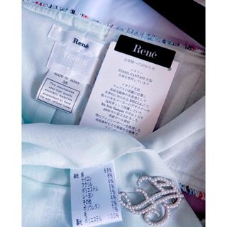 René - Rene 高級イタリアツィードワンピース38 極美品 foxeyの通販 by