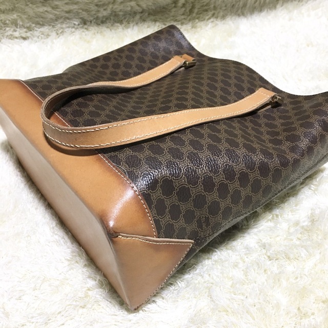 【美品/希少/入手困難】CELINE トートバッグ ゴールドトリオンフ マカダム