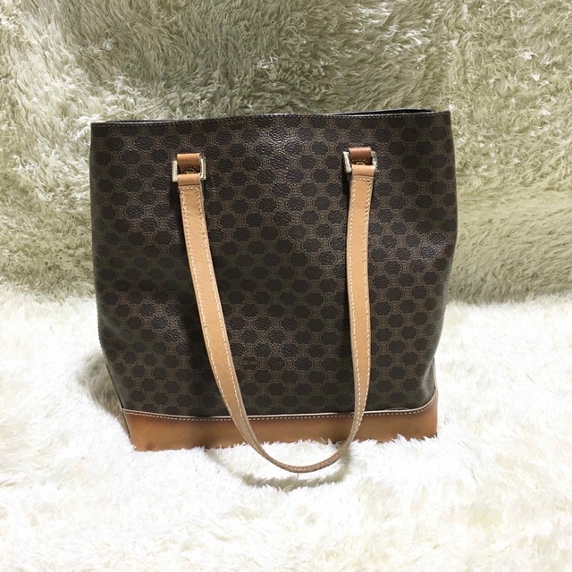 【美品/希少/入手困難】CELINE トートバッグ ゴールドトリオンフ マカダム