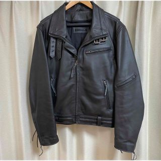 リューグーレザーズ(Liugoo Leathers)の　リューグーレザーズ　ライダース　ジャケット　本革(レザージャケット)