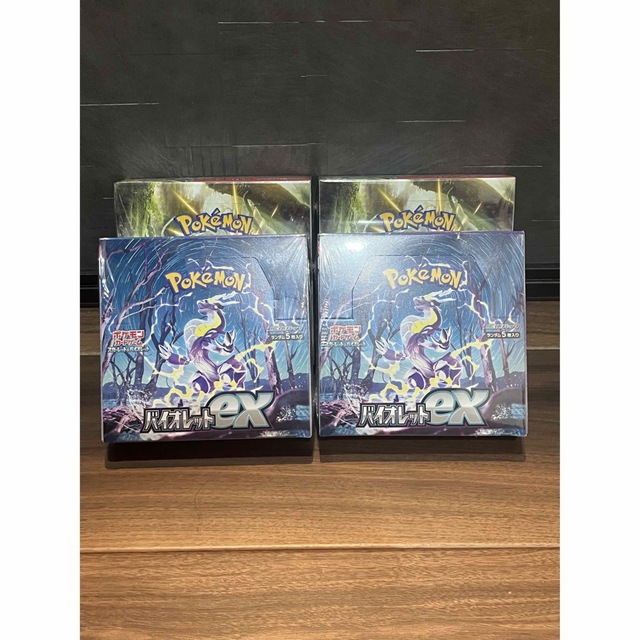 ポケモンカード　スカーレットex バイオレットex 4BOXセット