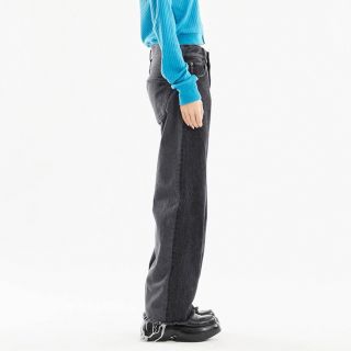 X-girl - X-girl ジーンズ 2-TONE LOW-RISE DENIM PANTSの通販 by UE's ...