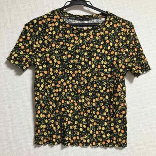 ザラ(ZARA)のZARA  花柄Tシャツ(Tシャツ(半袖/袖なし))