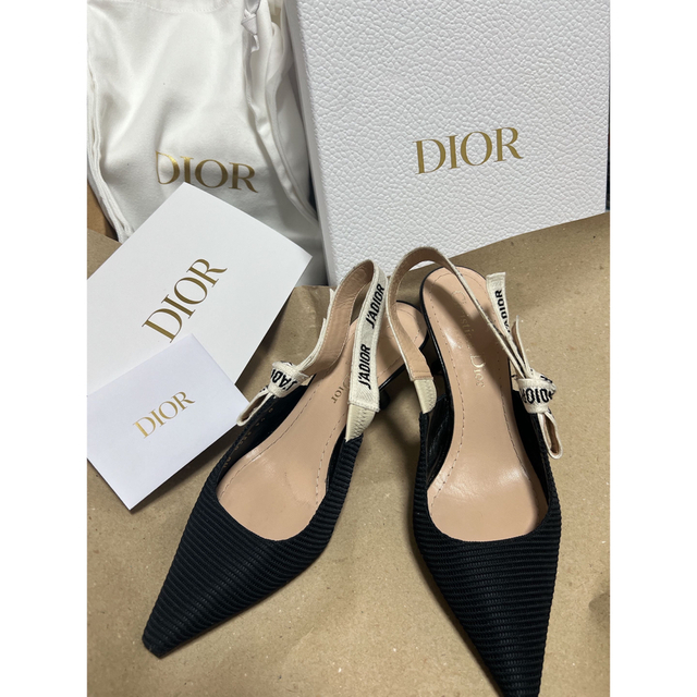 美品☆ Dior & Moi スリングバックパンプス ディオール - 靴