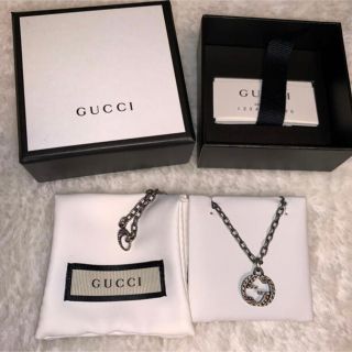 グッチ(Gucci)のけーん様 専用 GUCCI インターロッキングG ペンダントネックレス(ネックレス)