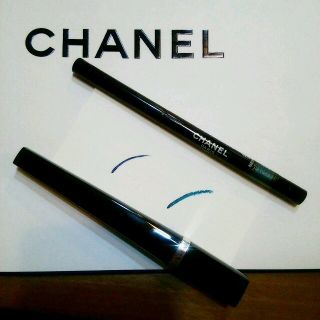 シャネル(CHANEL)のCHANEL♡アイライナーセットブルー系♡スティロユー909アイライナー60(アイライナー)