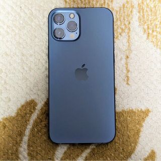 アップル(Apple)のiPhone12ProMax 128GB パシフィックブルー 画面フイルム付き(スマートフォン本体)