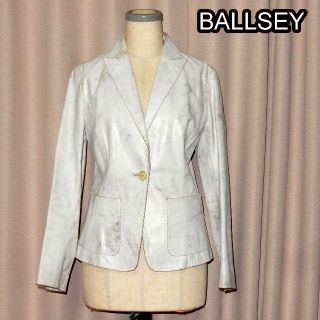 ボールジィ(Ballsey)のBALLSEY｜ボールジィ かすれ加工のレザージャケット(テーラードジャケット)