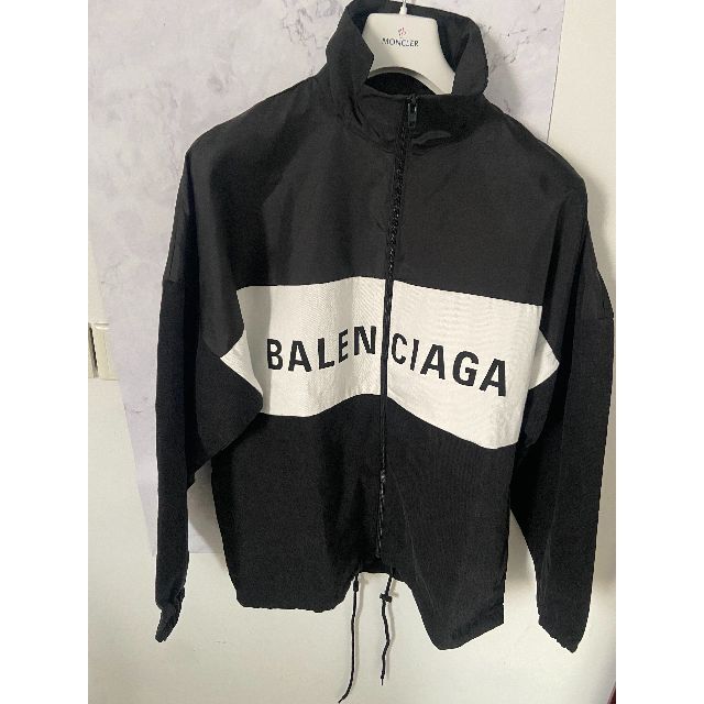 Balenciaga - balenciaga デニム　ロゴ　トラックジャケット