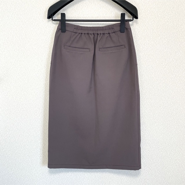 archives(アルシーヴ)のarchives フロントZIPタイトスカート レディースのスカート(ひざ丈スカート)の商品写真