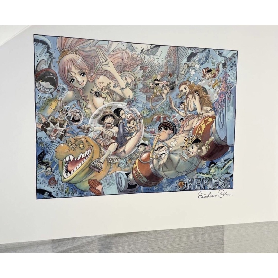 マンガアート ワンピース ONE PIECE 1000話 NFT 複製原画 - 絵画 マンガアート ワンピース ONE PIECE 1000話 NFT 複製原画 - 絵画