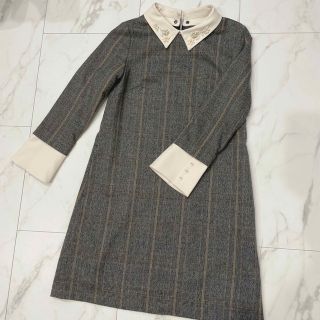 ジルスチュアート(JILLSTUART)の【か様専用】JILL＊膝丈チェックワンピース(ひざ丈ワンピース)