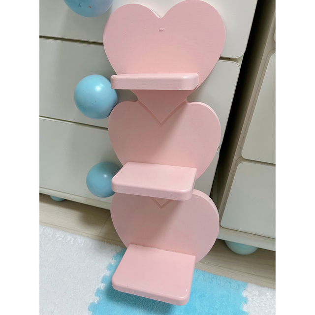 ヴィンテージ♡ハートシェルフ♡ピンク♡ファンシー♡レトロ♡80s♡90s♡レア♡ 1