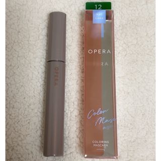 オペラ(OPERA)の【OPERA】カラーリングマスカラ：フォレストグリーン💚 ／ ※ 開封済・使用済(マスカラ)