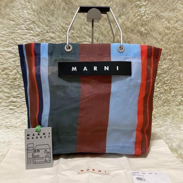 正規品】の通販】 MARNI マルニ トートバッグ ミディアム ラッカー www