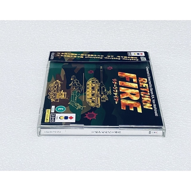 RETURN FIRE / リターンファイアー [3DO] エンタメ/ホビーのゲームソフト/ゲーム機本体(家庭用ゲームソフト)の商品写真