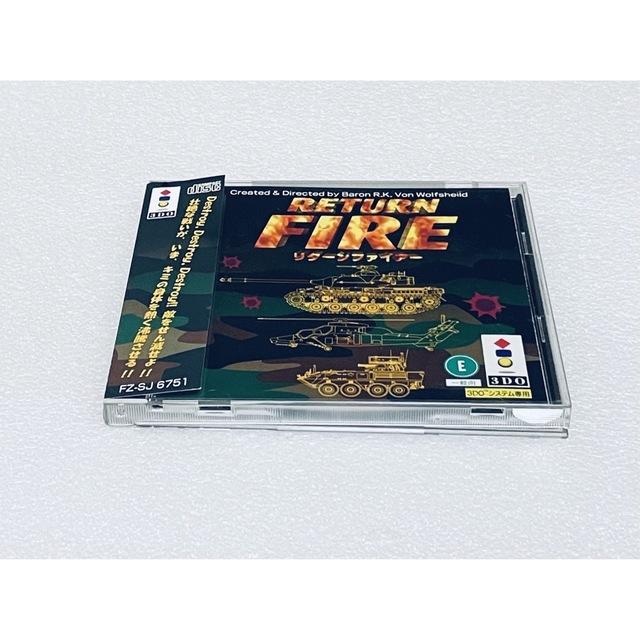 RETURN FIRE / リターンファイアー [3DO] エンタメ/ホビーのゲームソフト/ゲーム機本体(家庭用ゲームソフト)の商品写真