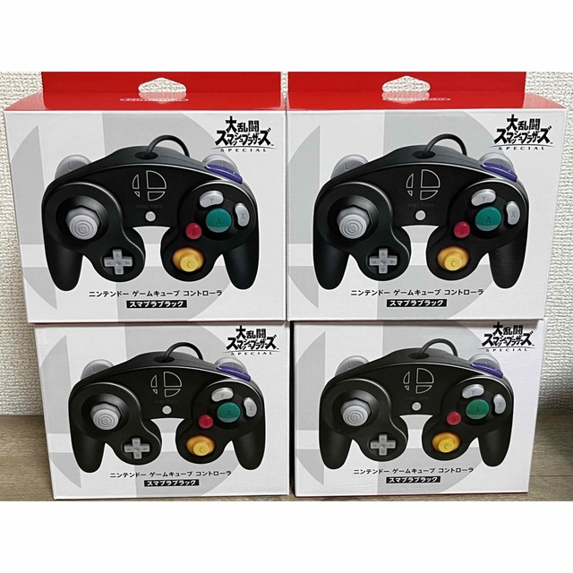 ニンテンドー ゲームキューブ コントローラ スマブラブラック 39個 ニンテンドー ゲームキューブ コントローラ スマブラブラック 39個