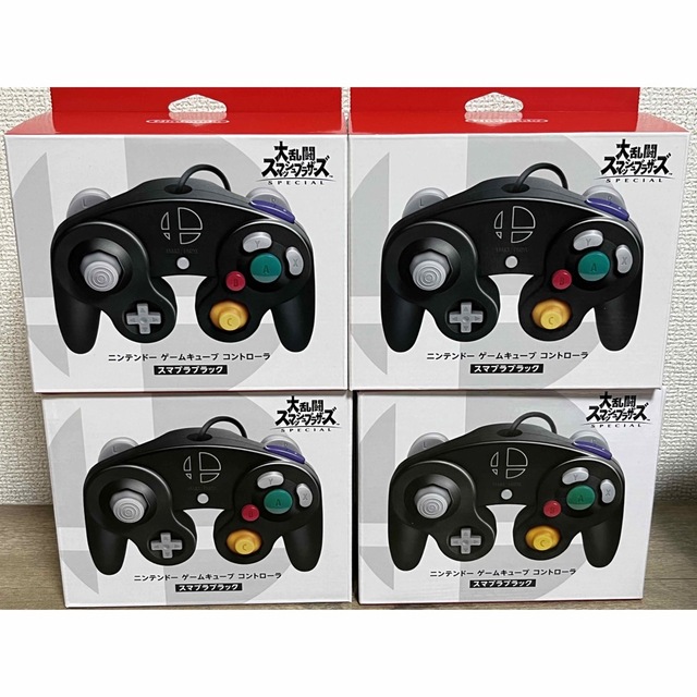 【新品】スマブラ コントローラー ゲームキューブ４個 switch