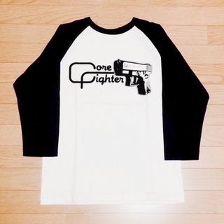 コアファイター(corefighter)のRARE【即購入可】corefighter ラグラン コアファイター ブラック(Tシャツ/カットソー(七分/長袖))