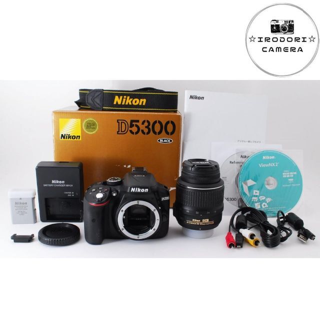 I34❤動作確認済❤Nikon D5300 レンズキット 一眼レフカメラニコン