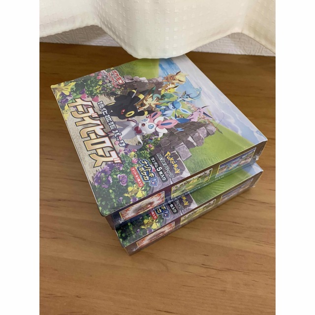 美品 ポケモン - イーブイヒーローズ シュリンク付き 2BOX Box+デッキ+