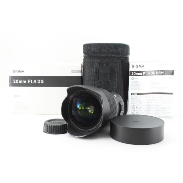 【希少】 Sigma シグマ Art 20mm F1.4 DG HSM レンズ