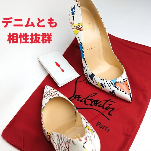 Christian Louboutin(クリスチャンルブタン)の未使用美品♥クリスチャンルブタンChristianLouboutinパンプス37 レディースの靴/シューズ(ハイヒール/パンプス)の商品写真