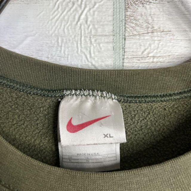 NIKE - 【USA製!!】ナイキ ✈︎刺繍ロゴ 白タグ アーチロゴ ゆるだぼ