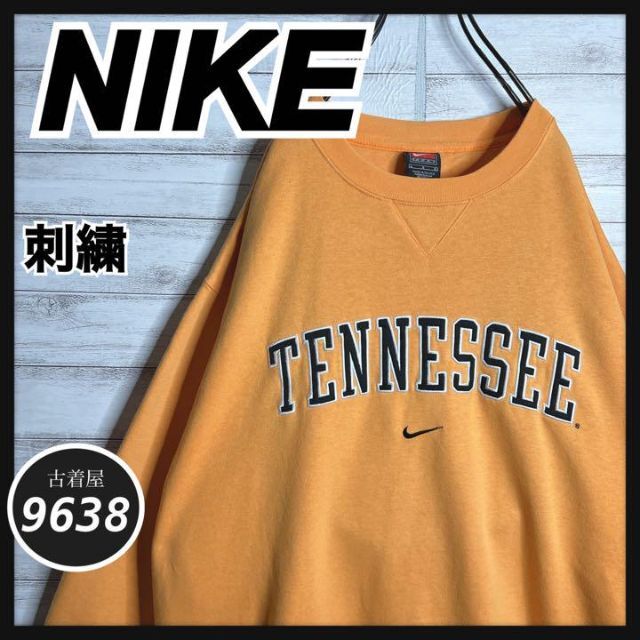 【入手困難!!】ナイキ ✈︎刺繍 アーチロゴ Tennessee ゆるだぼL /9638nikeNIK3932