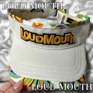 ラウドマウス(Loudmouth)のLOUD MOUTH☆美品サンバイザー(その他)