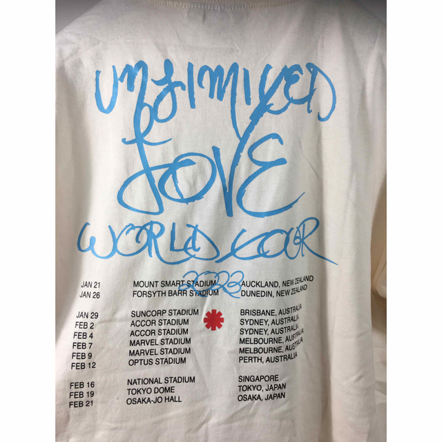 新品レッドホットチリペッパーズ Unlimited Love Tシャツ レッチリ 7