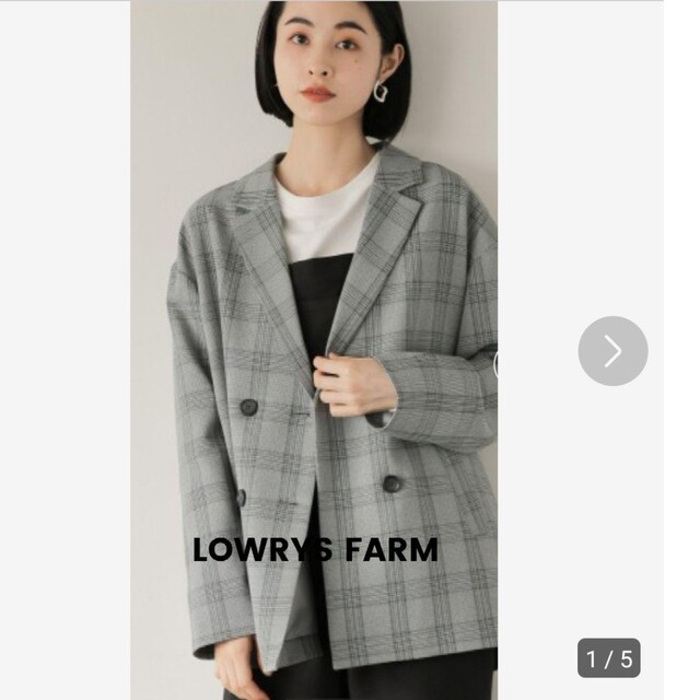 LOWRYS FARM LOWRYS FARMラナテック多機能ダブルジャケットの通販 by e's shop｜ローリーズファームならラクマ