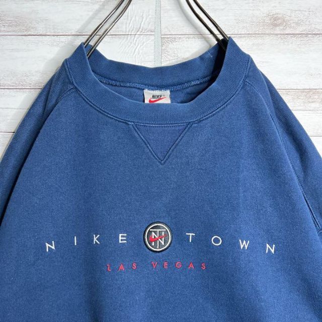 NIKE - 【入手困難!!】ナイキ ✈︎刺繍 town ゆるだぼ 白タグ 裏起毛 ...