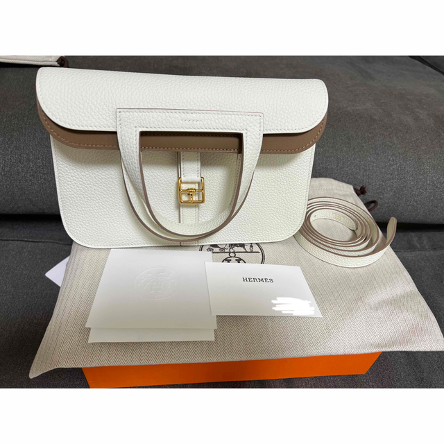 HERMES アルザン25 ゴールド金具レディース