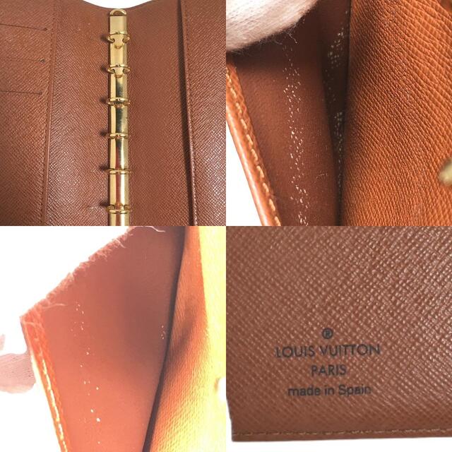 LOUIS VUITTON(ルイヴィトン)のルイヴィトン R20005 手帳カバー ブラウン  LOUIS VUITTON アジェンダPM モノグラム メンズのファッション小物(手帳)の商品写真