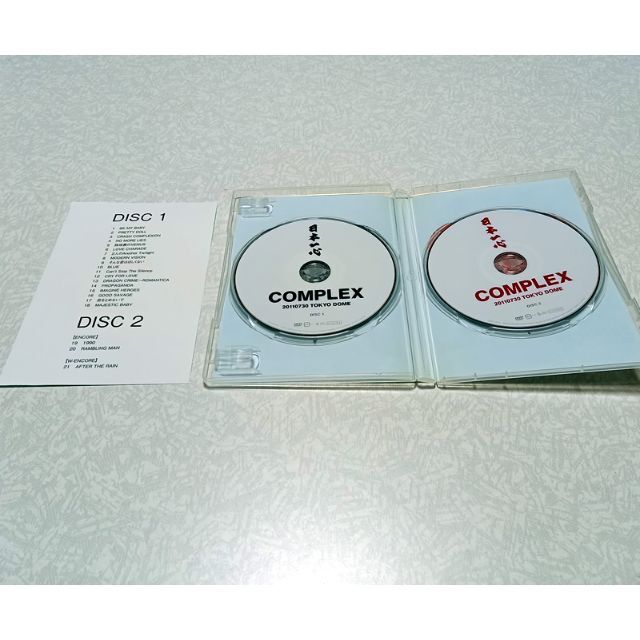 COMPLEX コンプレックス 日本一心 DVD 吉川晃司 限定販売・廃盤・希少 COMPLEX コンプレックス 日本一心 DVD 吉川晃司 限定販売・廃盤・希少