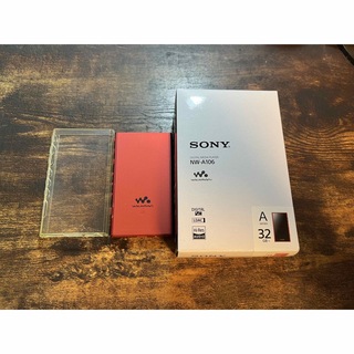 ソニー(SONY)のSONY Aシリーズ NW-A106 32GB レッド(ポータブルプレーヤー)