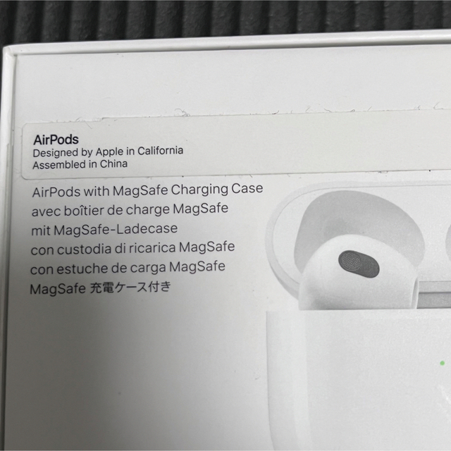 Apple(アップル)の【バラ売り可】アップル AirPods 第3世代　 スマホ/家電/カメラのオーディオ機器(ヘッドフォン/イヤフォン)の商品写真