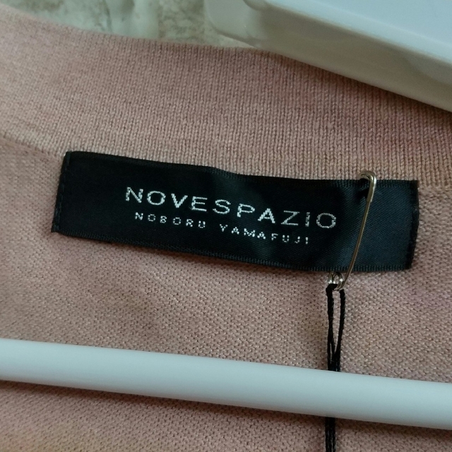 NOVESPAZIO(ノーベスパジオ)のレディース　NOVESPAZIO シルク・ウール　スパンコール使いセータ レディースのトップス(ニット/セーター)の商品写真