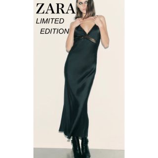 ザラ(ZARA)の新品　ZARA リミテッドエディション　スタッヅ　キャミソール　ワンピース(ロングワンピース/マキシワンピース)