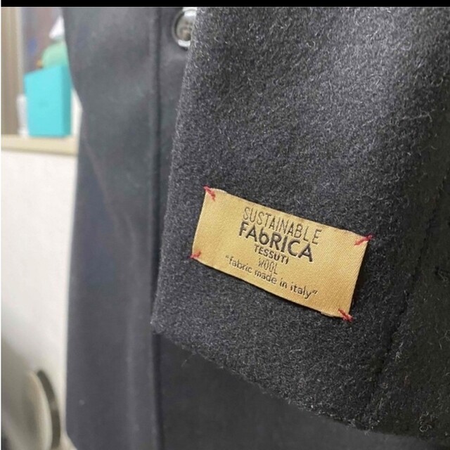 ZARA(ザラ)のzara チェスターコート　メンズ　Ｌサイズ メンズのジャケット/アウター(チェスターコート)の商品写真