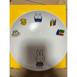 ミッフィー(miffy)の未使用品☆ミッフィー　ローソン　皿(キャラクターグッズ)