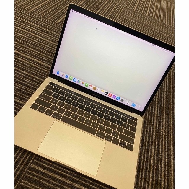 代引き人気 (Apple) Mac タッチバー 256 16GB i5 13 2017 Pro 極美品MacBook ノートPC 