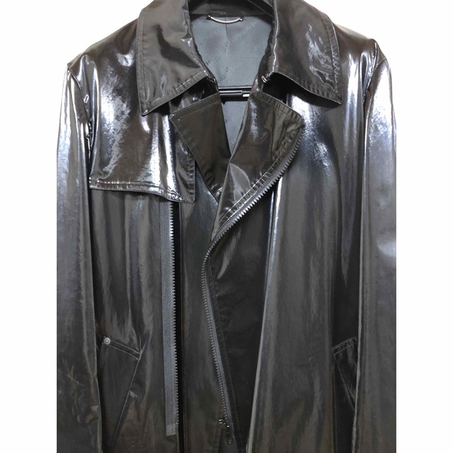 JOHN LAWRENCE SULLIVAN(ジョンローレンスサリバン)のジョンローレンスサリバン　21ss ZIPPED TRENCH COAT メンズのジャケット/アウター(トレンチコート)の商品写真