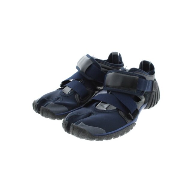 メール便不可】 Maison Margiela サンダル 44(29cm位) 紺系x黒 【古着