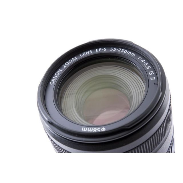 ✾完動品✾　Canon EF-S 55-250mm 1:4 IS Ⅱ　✾ 8