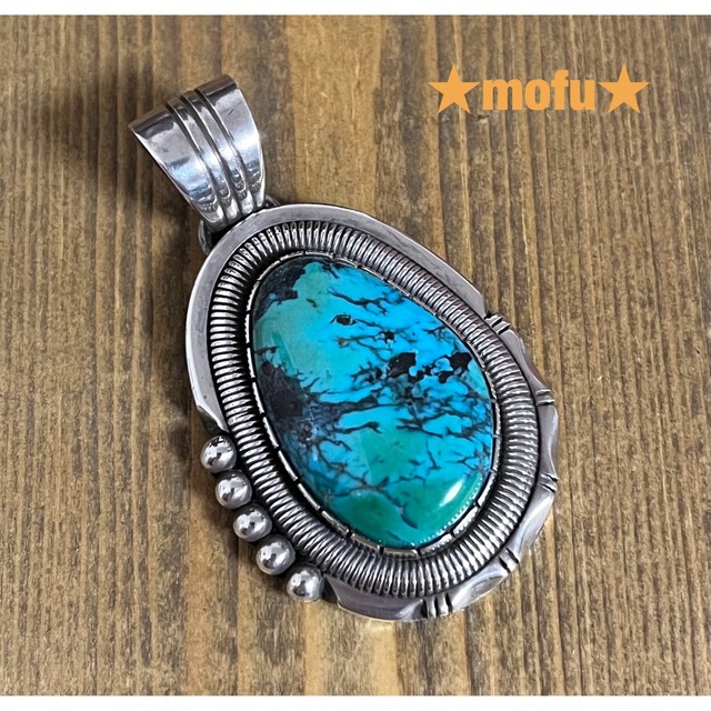 故ウィルバンデバー ターコイズペンダント インディアンジュエリー navajo-