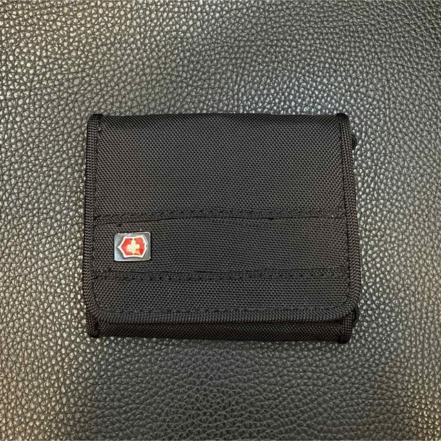 VICTORINOX(ビクトリノックス)の◆VICTORINOX ヴィクトリノックス 財布◆折財布 黒財布 布財布 メンズのファッション小物(折り財布)の商品写真